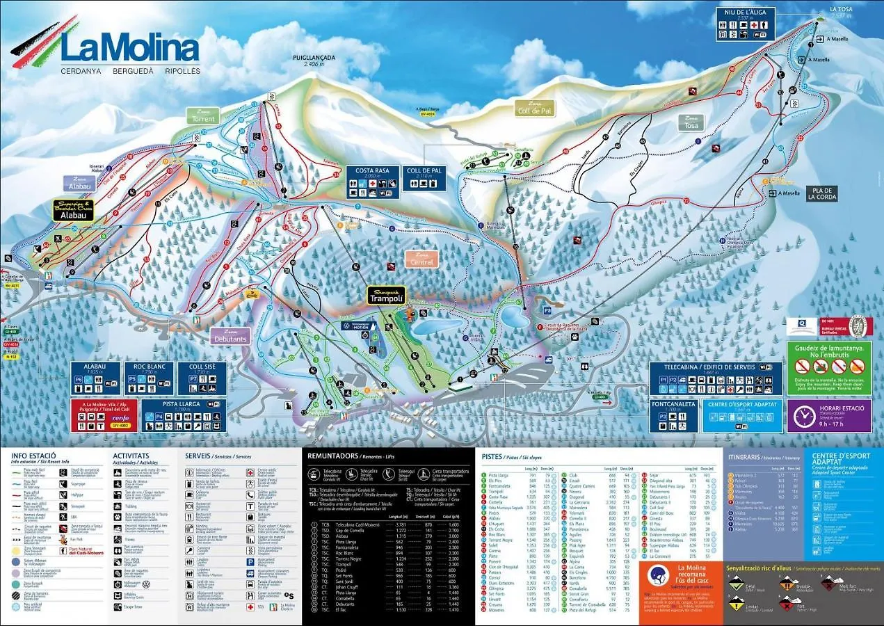 Pie De Pistas Fontcanaleta Lamolina La Molina  Apartmán La Molina (Girona)